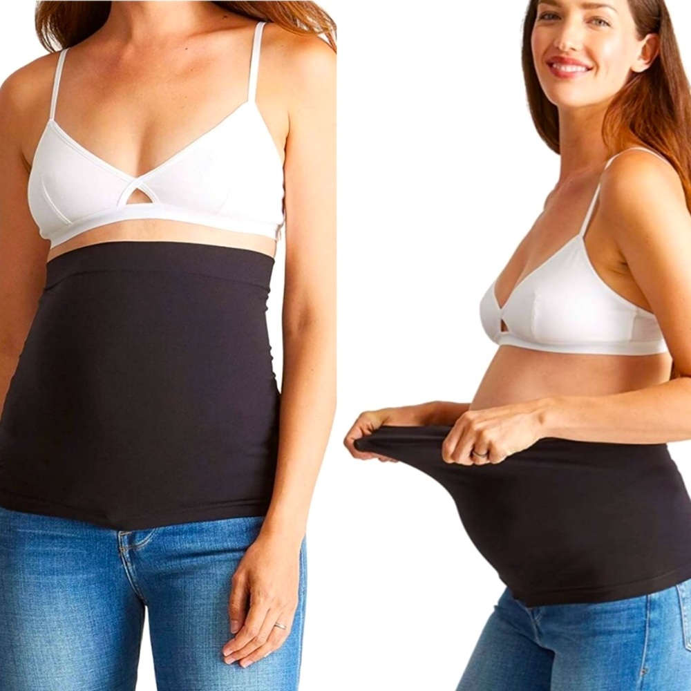 Beband Maternity Belly Band 2 Pack Women Color Black Size M/L